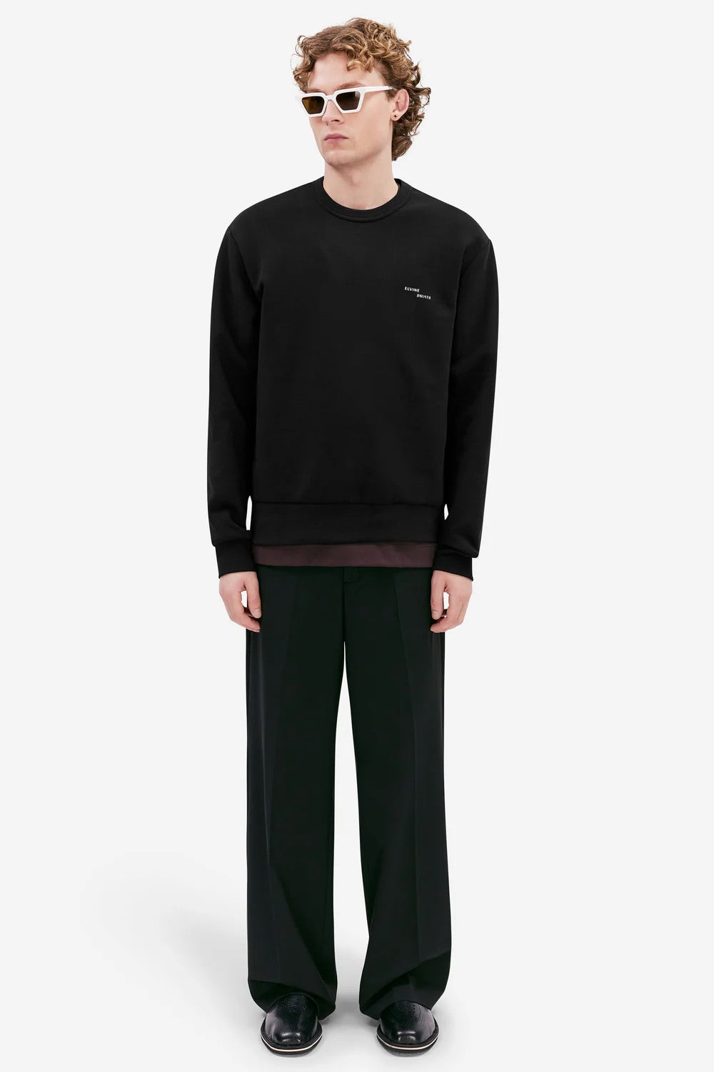 Elvine Alton crewneck sweatshirt black