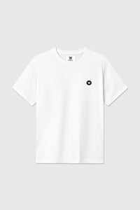 Double A by Wood Wood Ace badge T-shirt, white