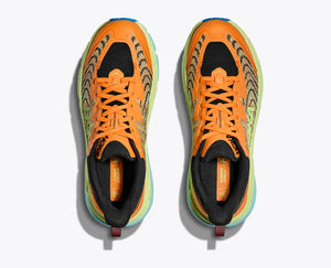 Hoka Mens Mafate Speed 4, Solar Flare / Lettuce