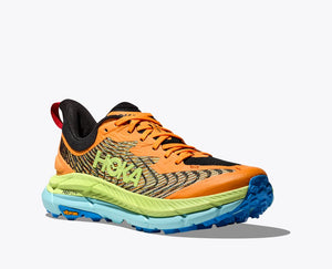 Hoka Mens Mafate Speed 4, Solar Flare / Lettuce