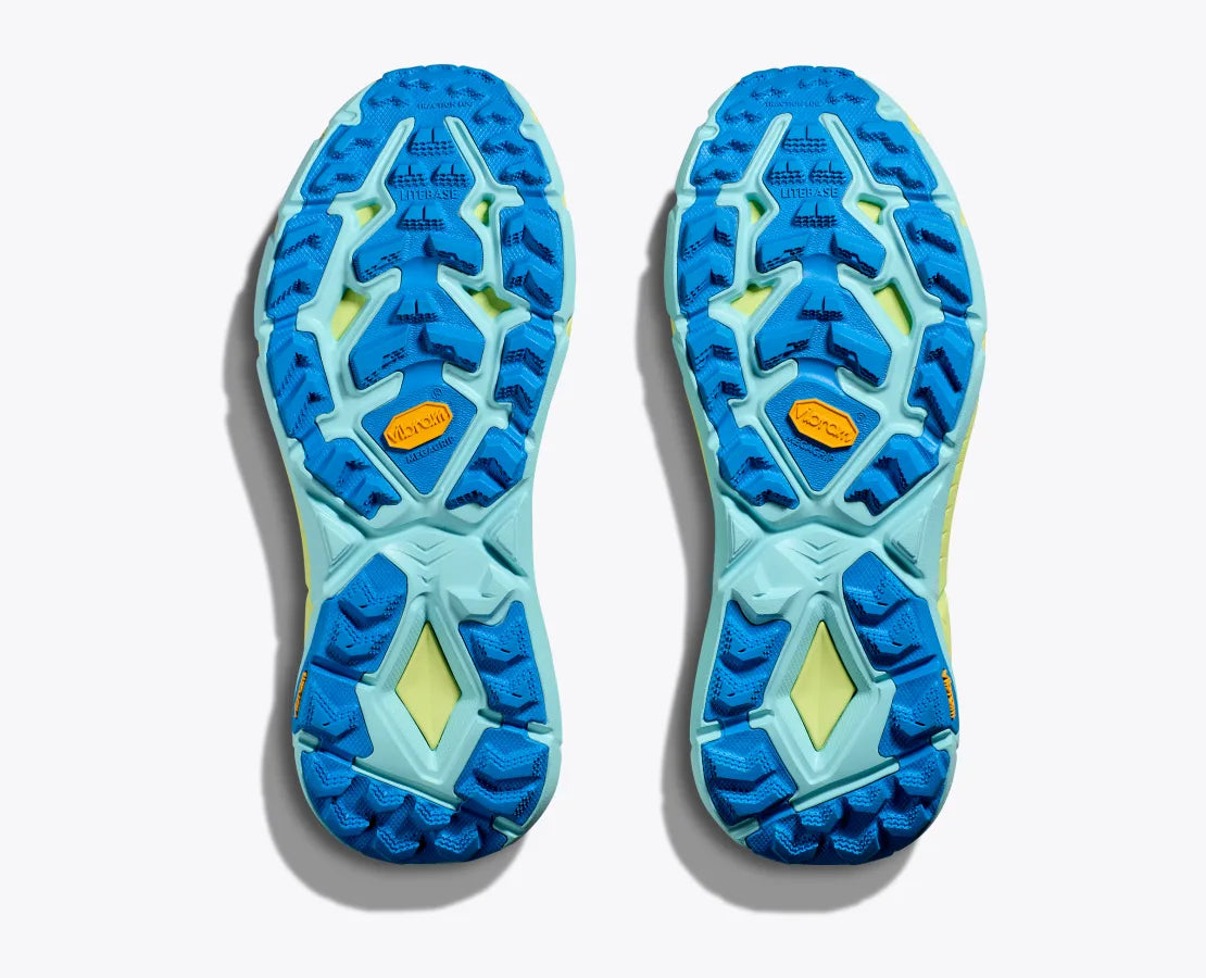 Hoka Mens Mafate Speed 4, Solar Flare / Lettuce