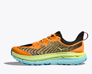 Hoka Mens Mafate Speed 4, Solar Flare / Lettuce