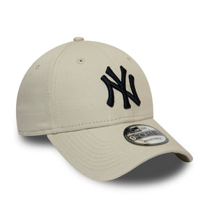New Era New York Yankees Essential Stone 9FORTY Cap - Cream