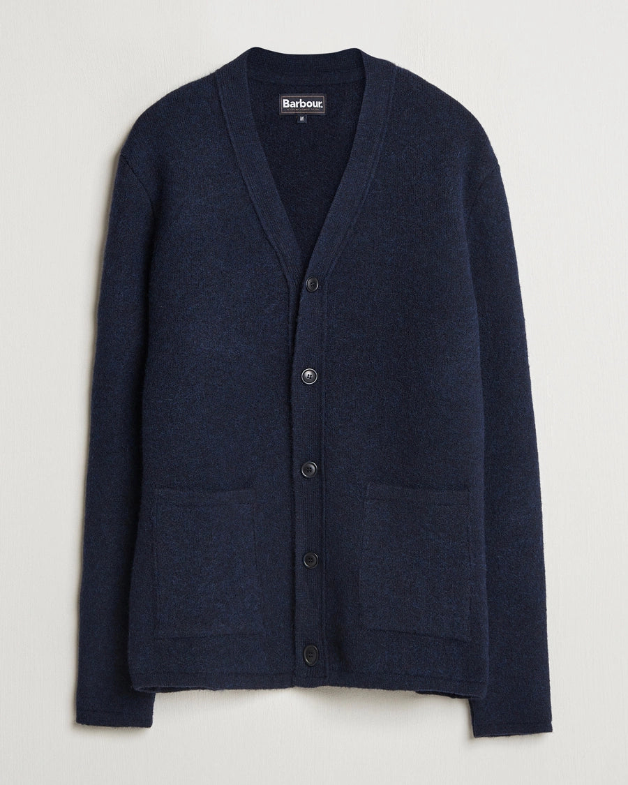 Barbour Landside Cardigan Navy