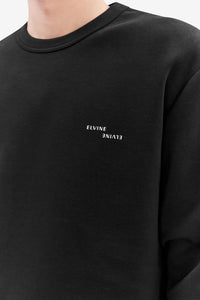 Elvine Alton crewneck sweatshirt black