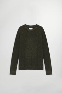 NN07 Kevin Organic cotton Sweater, Dark Army