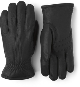 Hestra Gloves Alvar mens leather glove - Black