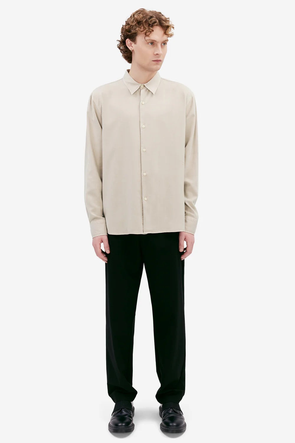 Elvine Ossian Shirt - Sand grey