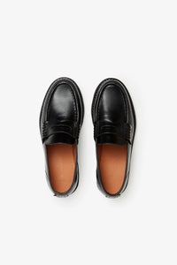 Pompeii Moden Leather Shoe Black