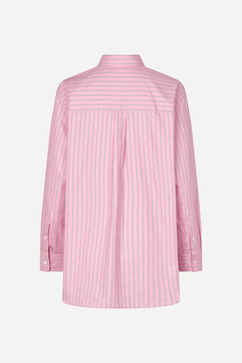 Samsöe Salova shirt, orchid smoke stripe