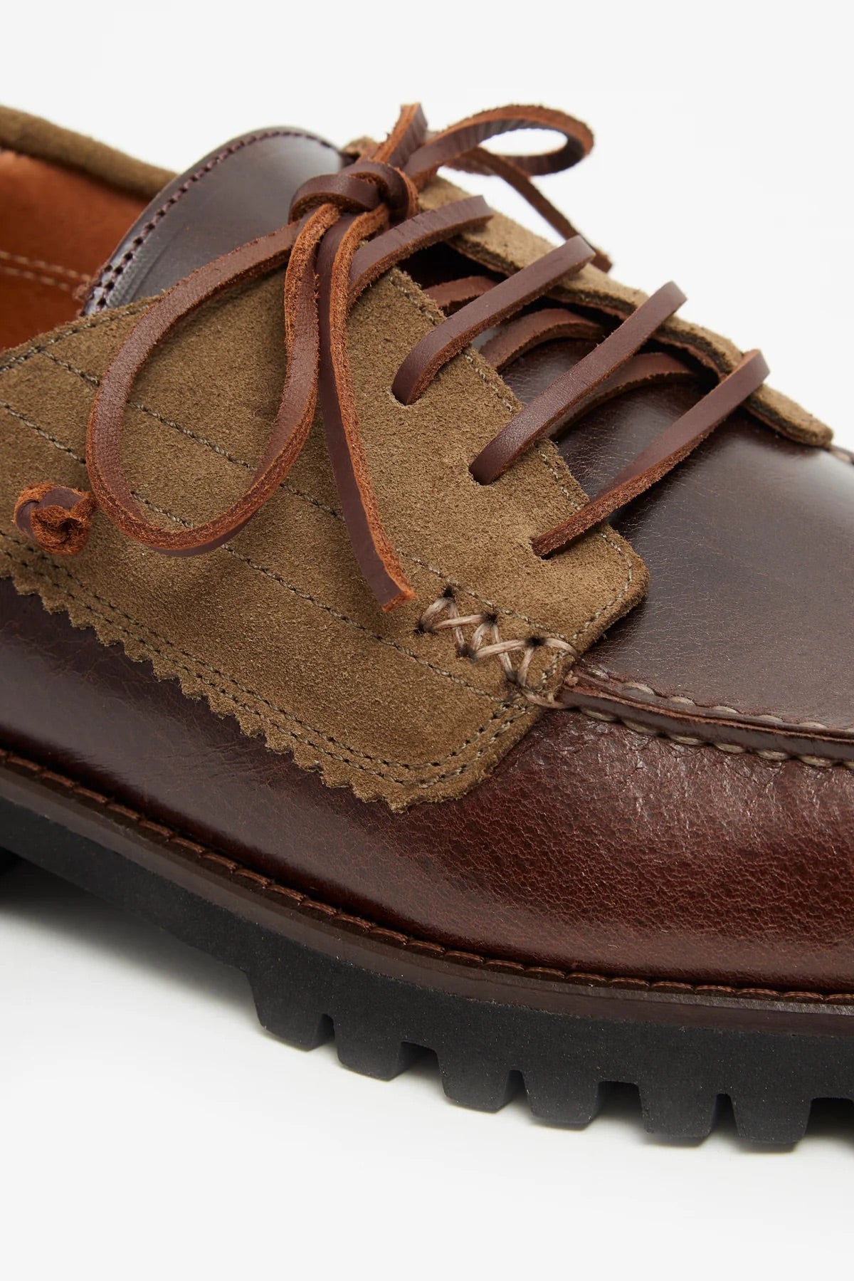 Pompeii Bristol Shoe Leather Brown Khaki