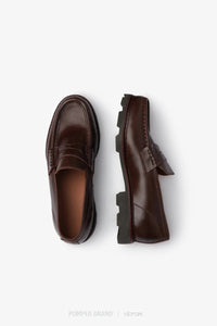 Pompeii Moden Leather Shoe Roast Brown