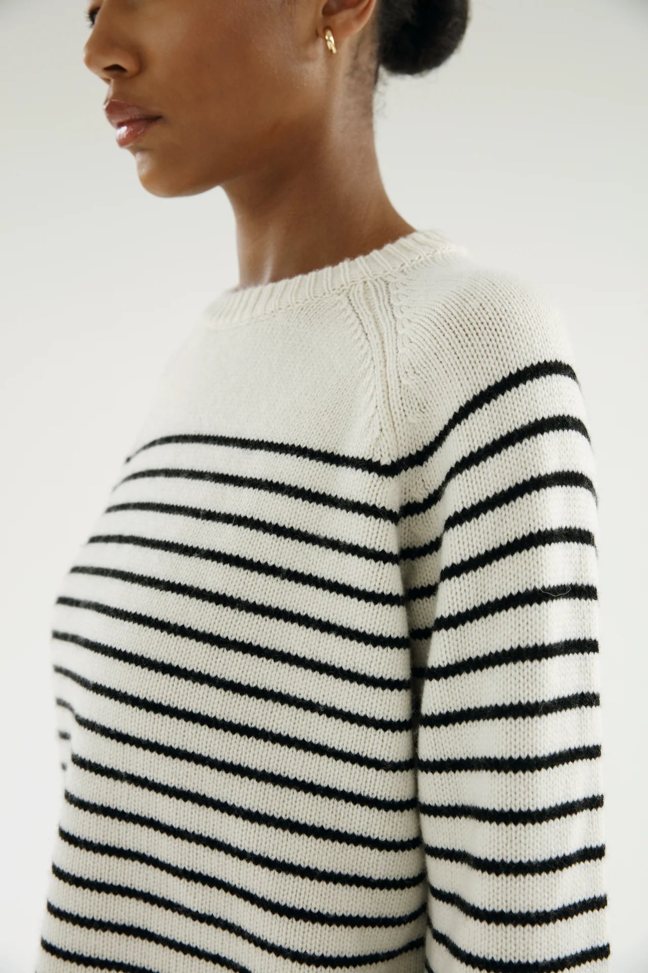 Almada Label Raya Stripe Sweater