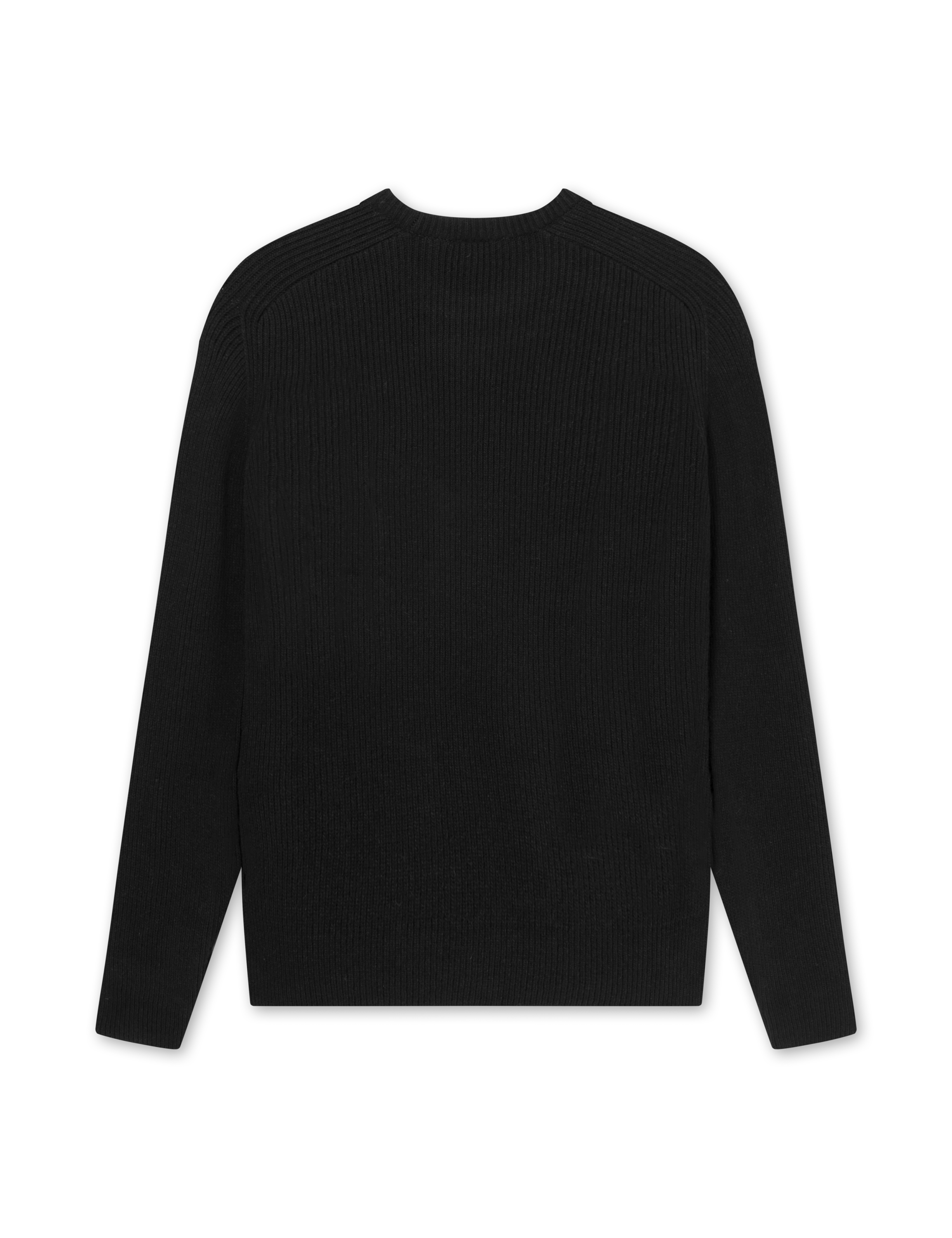 Foret Studio Cone Rib Knit, Black