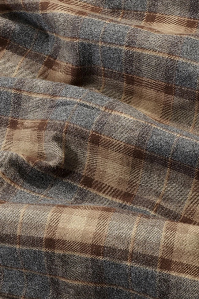 NN07 Deon Shirt, Brown check