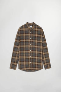 NN07 Deon Shirt, Brown check