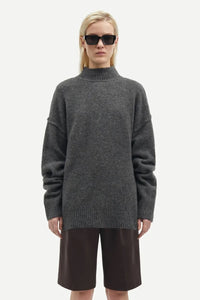 Samsöe Saceleste Sweater 14939 Black Oyster