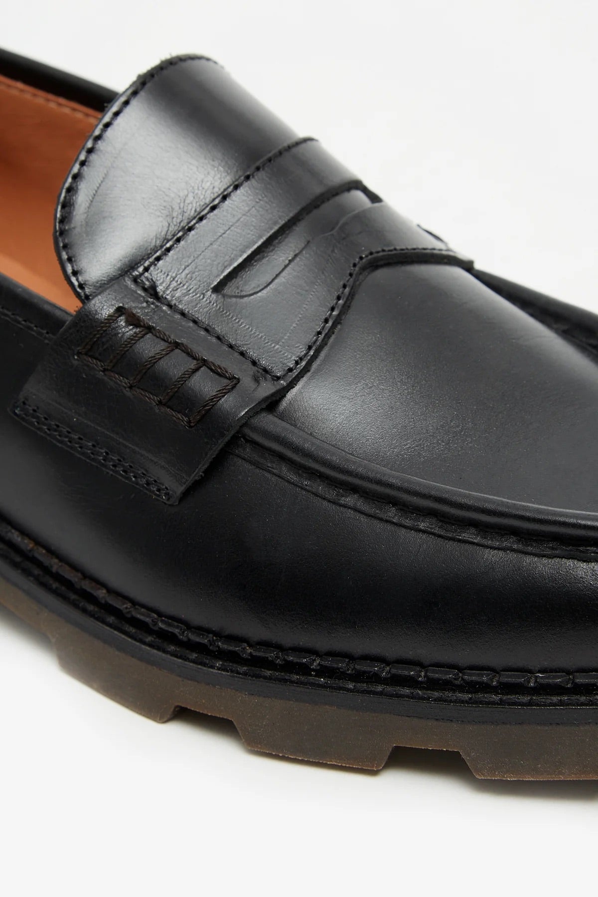 Pompeii Moden Leather Shoe Black