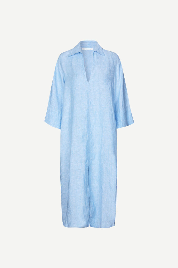 Samsöe Saalle Dress 14329, Mid Blue