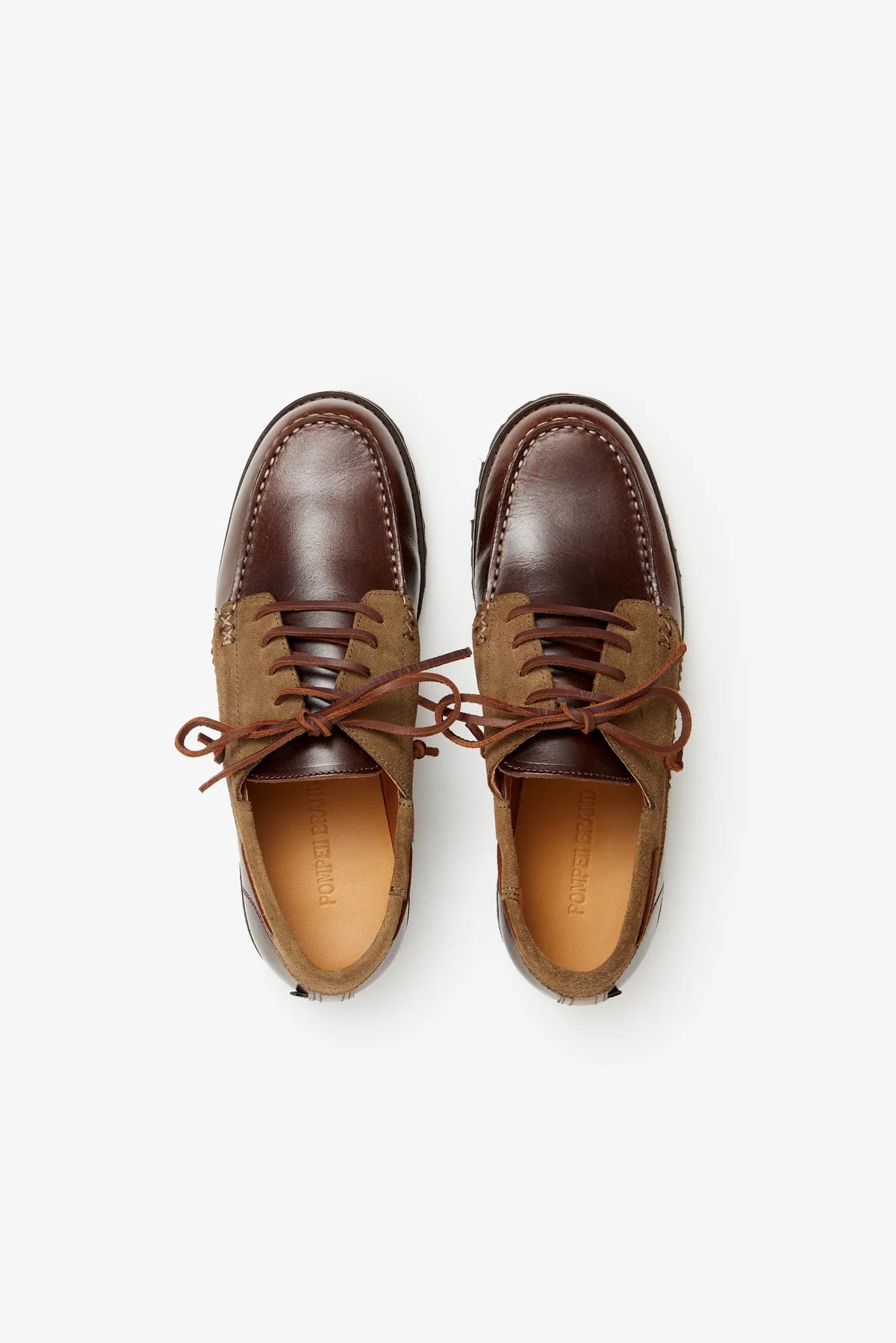 Pompeii Bristol Shoe Leather Brown Khaki