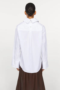 Rodebjer Imola oversize shirt, white