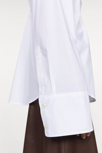 Rodebjer Imola oversize shirt, white