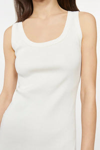 Rodebjer Jump Rib Top, White