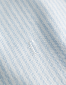 Foret Studio Life Shirt, Light Blue Stripe