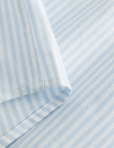 Foret Studio Life Shirt, Light Blue Stripe