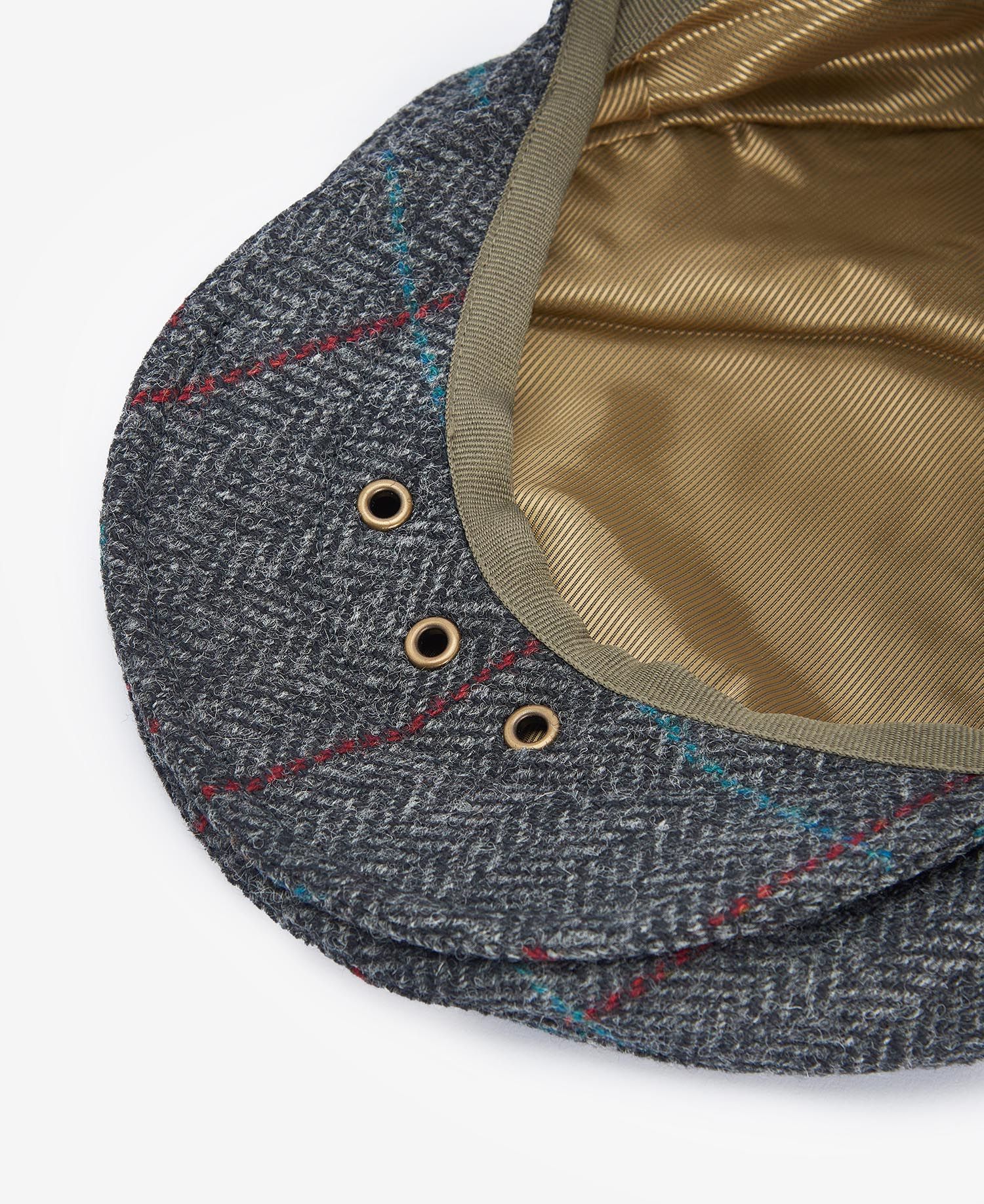 Barbour Crieff Cap Grey Check