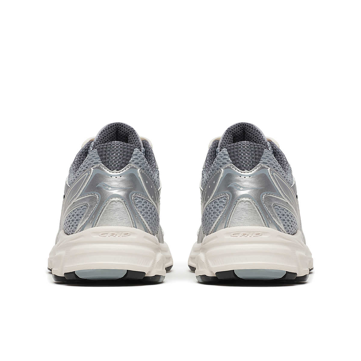 Saucony Womens Ride Millenium Silver / Cream