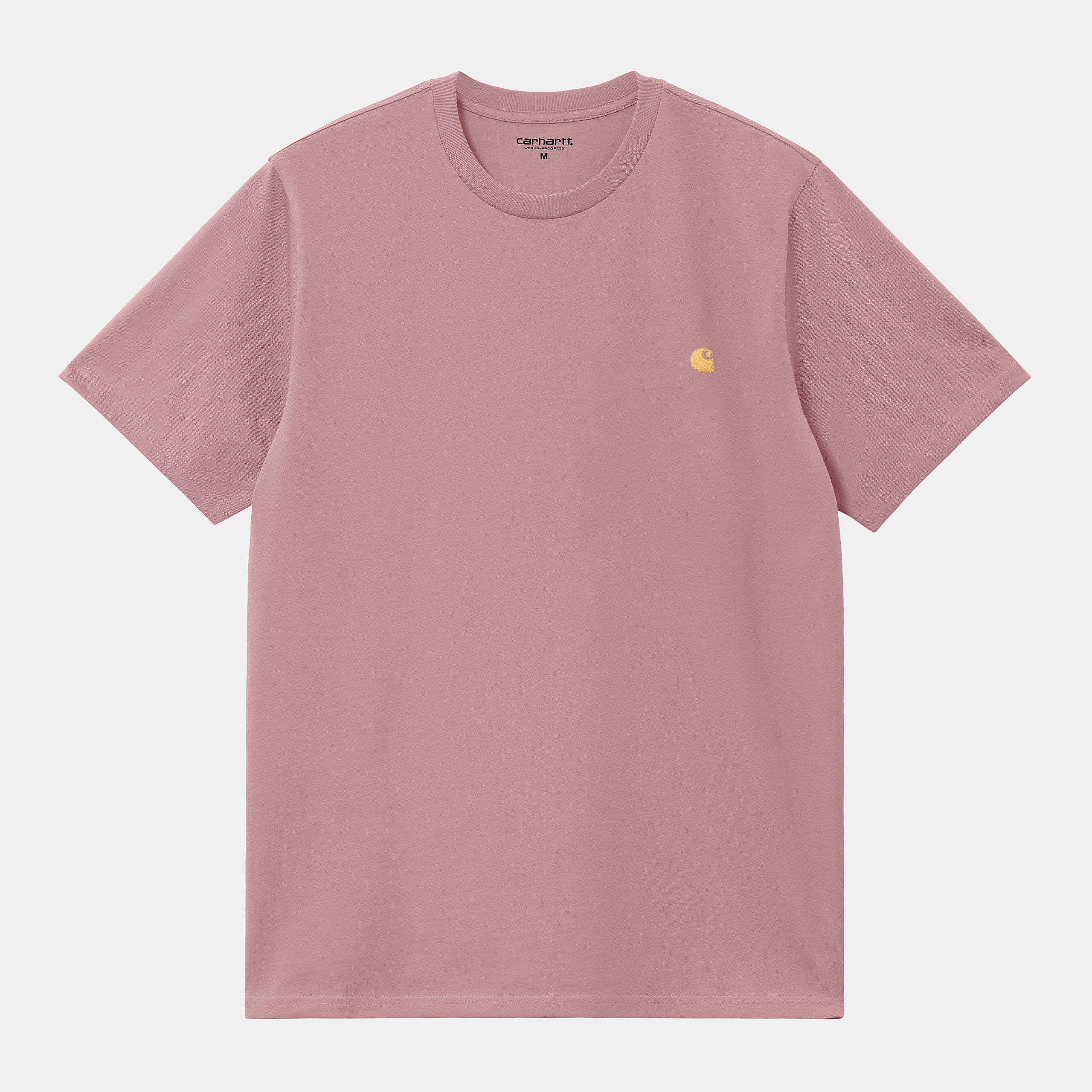 Carhartt WIP S/S Chase T-Shirt, Glassy Pink/Gold