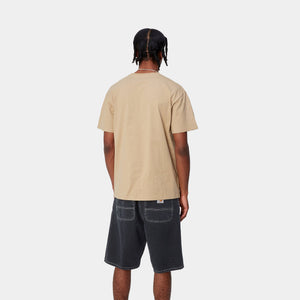 Carhartt WIP S/S Chase T-Shirt, Sable/Gold