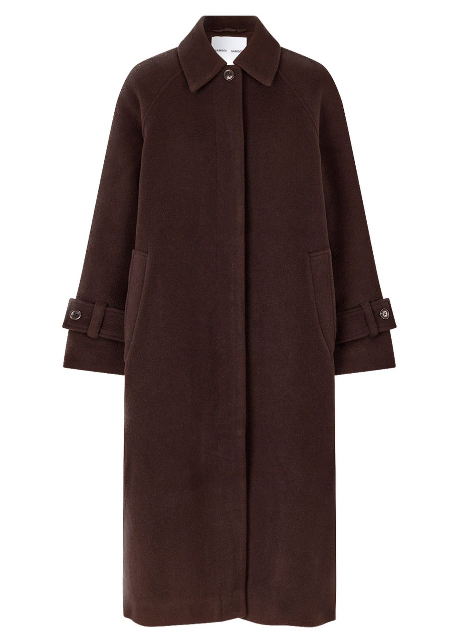 Samsöe Alma Coat 14895 Chocolate