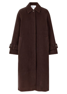 Samsöe Alma Coat 14895 Chocolate