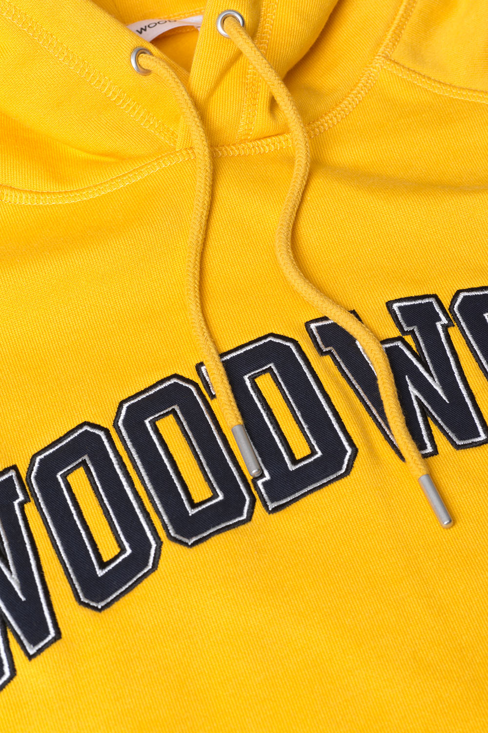 Wood Wood Fred IVY Hoodie Yellow- 12215617-2493
