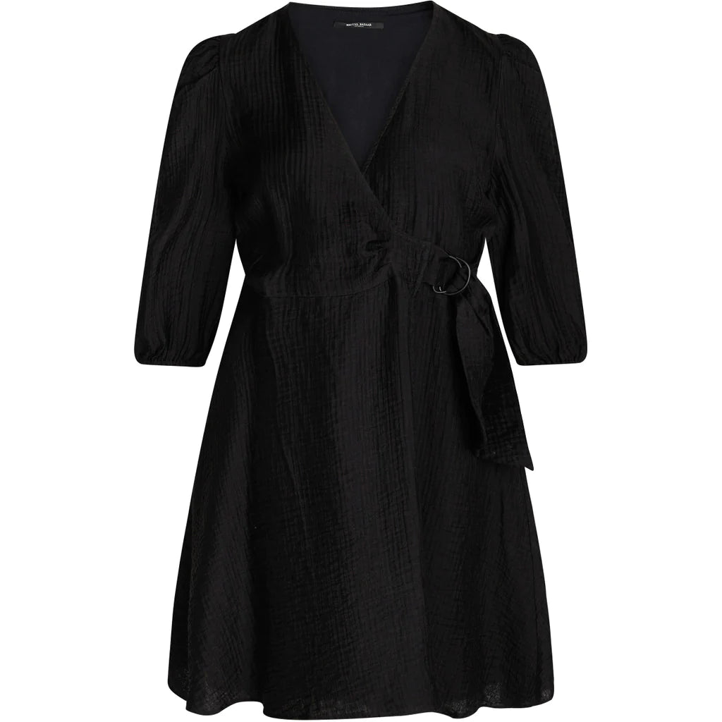 Bruuns Bazaar Cyclamen Leja Dress - Blackj